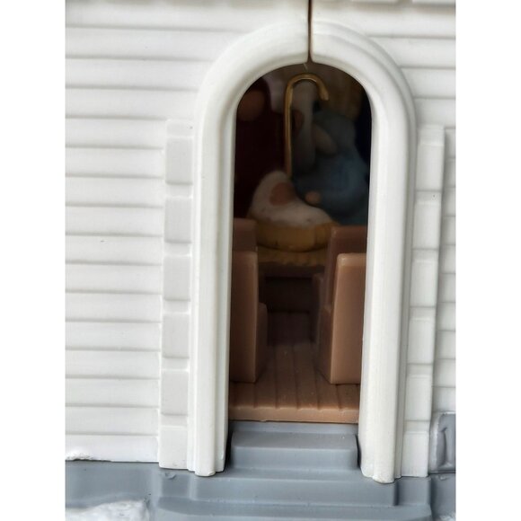 Come All Ye Faithful 1996 Hallmark Keepsake Nativity Ornament Chapel Holy Family - Picture 5 of 10